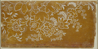 Drawing, Design for a Silk Damask