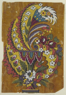 Drawing, Design for a Woven Fabric Motif