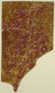 Drawing, Design for a Woven Fabric, Fragment