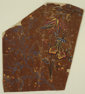 Drawing, Design for a Woven Fabric, Fragment