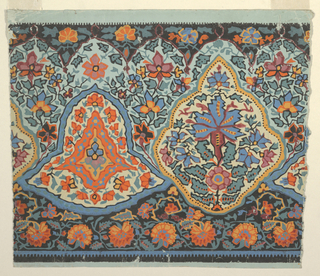 Drawing, Textile Design: Woven Border