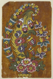Drawing, Design for a Woven Fabric Motif