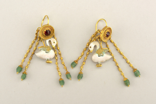 Swan earrings Earring