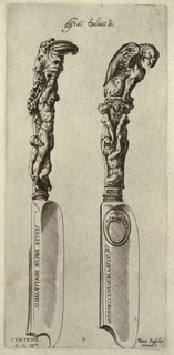 Print, Two Knives
