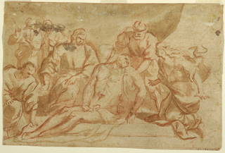 Drawing, Entombment of Christ