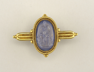 Charity Brooch With Cameo