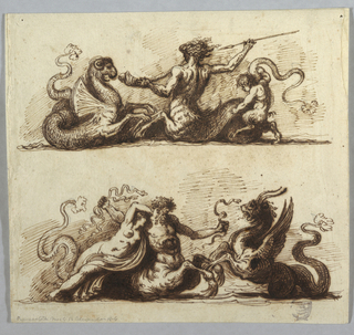 Drawing, Bythos  and Aphros