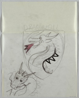 Drawing, Sketch for DragonOil