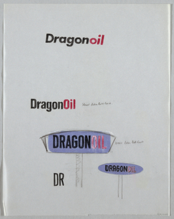 Drawing, DragonOil Logo