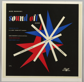 Record Cover, Sound Off by Mark Warnow's