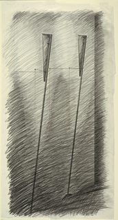 Drawing, Winged Victory Lamp