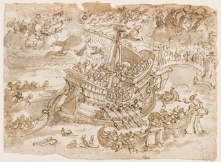 Drawing, The Ship of the Church