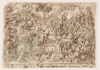 Drawing, The Gathering of Manna
