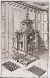 Print, Plate 1 from "Stuben-Ofen"