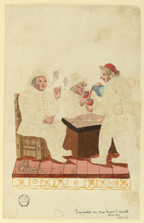 Pin-prick Picture, Peasants in a Cabaret