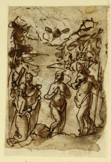 Drawing, Baptism of Christ