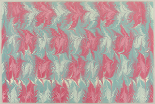 Book Paper, Book paper: Combed marbled paper