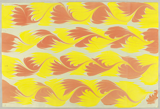 Book Paper, Book paper: Combed marbled pattern