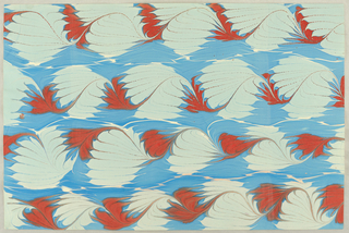 Book Paper, Book paper: Combed marbled pattern