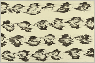 Book Paper, Book paper: Combed marbled pattern