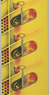 Textile, Cat and Tinned Eye