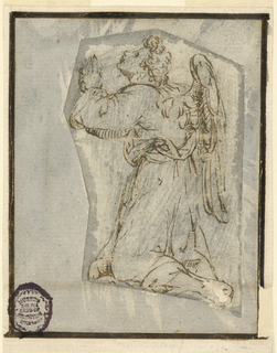 Drawing, An Adoring Angel
