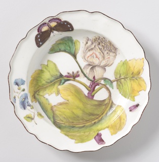 "Hans Sloane" Botanical Plate (One of Twelve) Plate