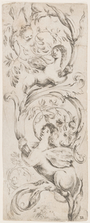 Print, Ornamenti o Grottesche (Grotesque Ornament)