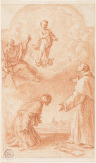 Drawing, Project for an Altar Painting