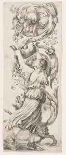 Print, Ornamenti o Grottesche (Grotesque Ornament)