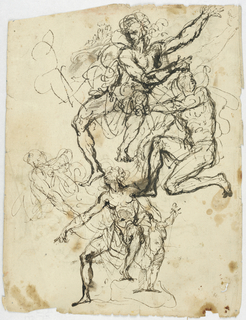 Drawing, Sketches of Nude Males in Various Poses