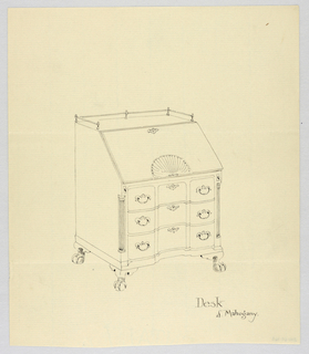Drawing, Design for Desk