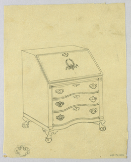 Drawing, Design for Desk