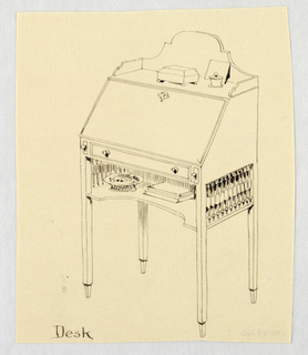 Drawing, Design for Desk