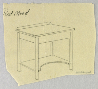 Drawing, Designs for Wardrobes, Washstands, & Somno (Night Tables)
