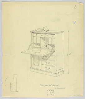 Drawing, Design for Desk