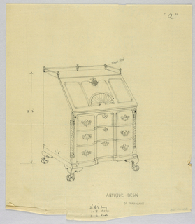 Drawing, Design for Desk