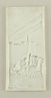 Lithophane of a Domestic Scene Lithophane