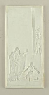 Lithophane of David and King Saul Lithophane