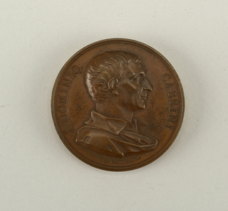 Galerie métallique des grands hommes français (Great Men of France) Medal
