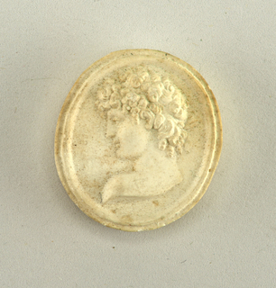 Plaster Cast, Antique Cameo