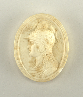 Plaster Cast, Antique Cameo