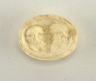 Plaster Cast, Antique Cameo