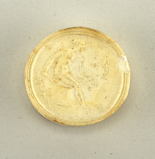 Plaster Cast, Antique Cameo