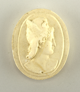 Plaster Cast, Antique Cameo