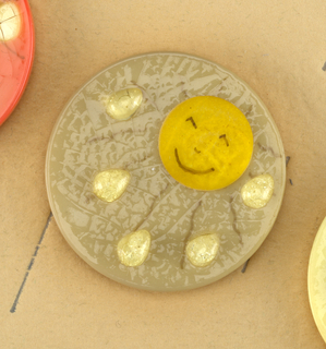 "April Showers" Button