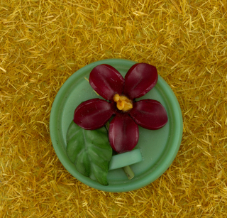 Old Fashioned Garden Button