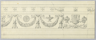 Drawing, Design for a Frieze