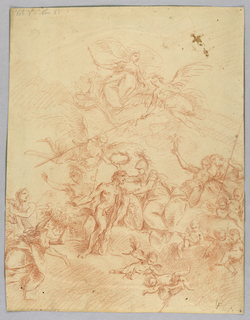 Drawing, Design for an Allegorical Ceiling