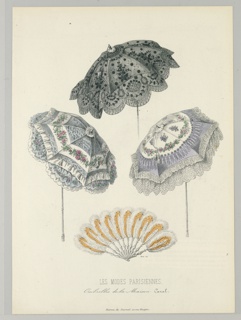 Print, Les Modes Parisiennes (Parisian Fashions)